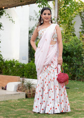 Mogra Bling Pre Draped Saree