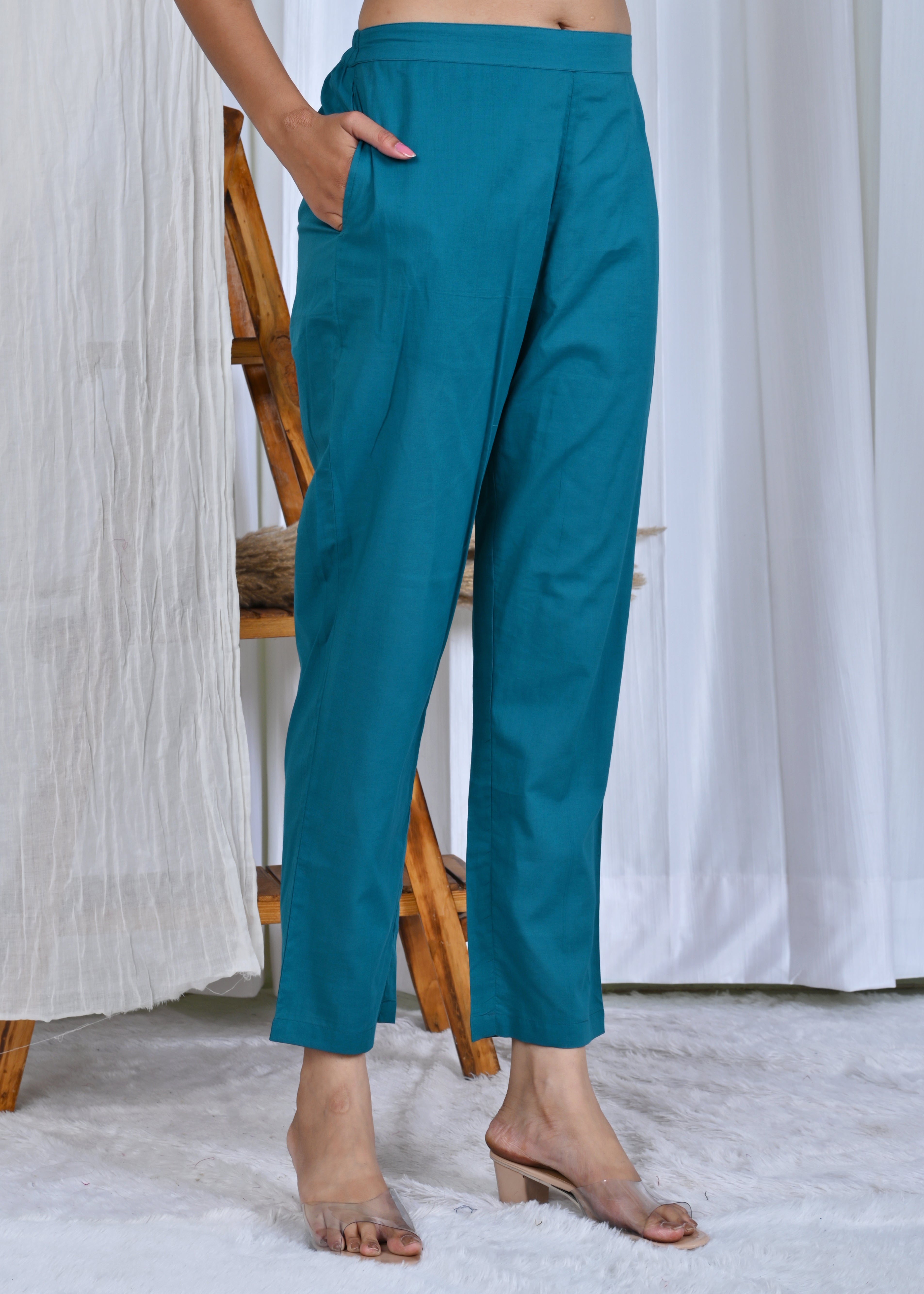 Neelaabh Embroidered A-Line Kurta Set with Bandhej Dupatta
