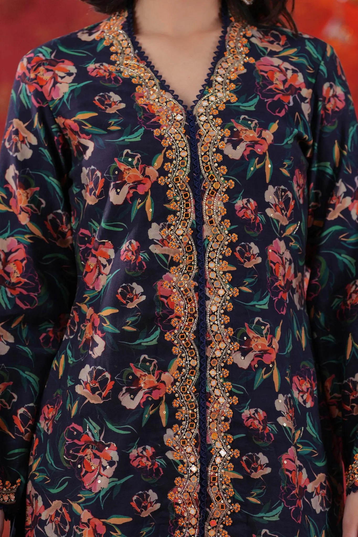 Raat Rani Hand Embellished Sharara Set